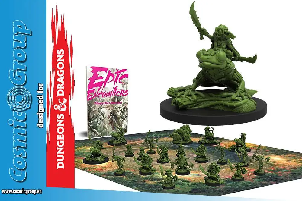 Epic Encounters Village of Goblin Chief - Figurine